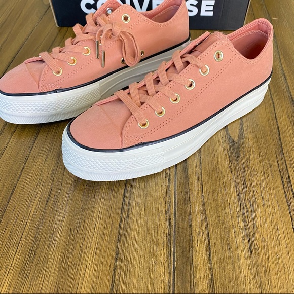 Converse mauve pink CTAS LIFT OX platform sneaker - Picture 7 of 11